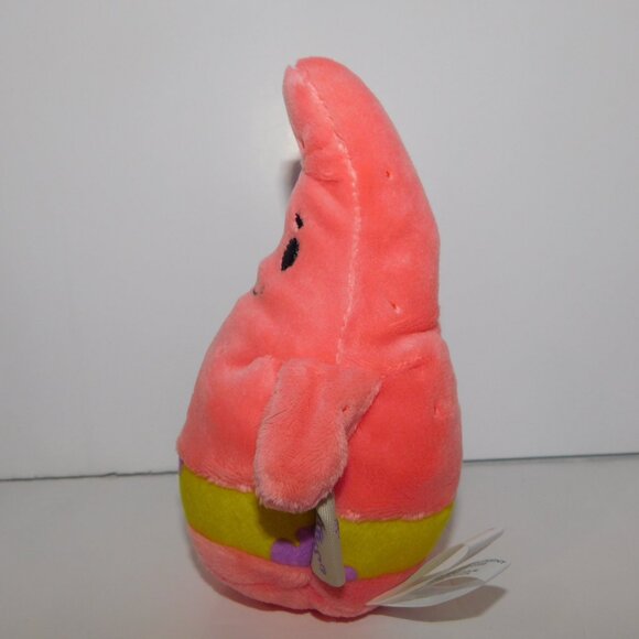 Hallmark Itty Bittys SpongeBob SquarePants Patrick Star Bean Bag Plush NEW w Tag - Picture 6 of 6